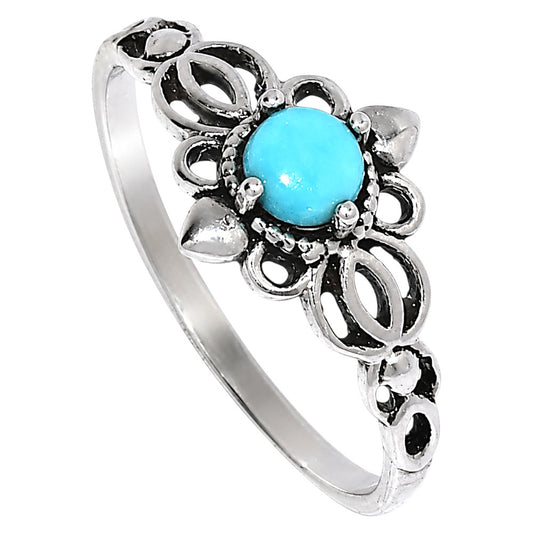 Sleeping Beauty turquoise Ring size-6 R-1172 SDR255111