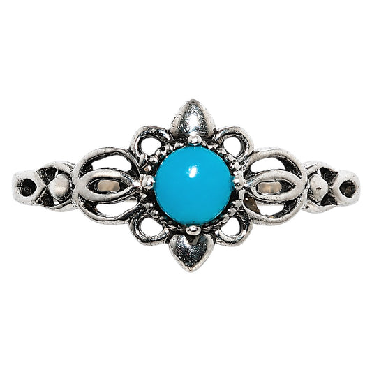 Sleeping Beauty turquoise Ring size-8 R-1172 SDR255115