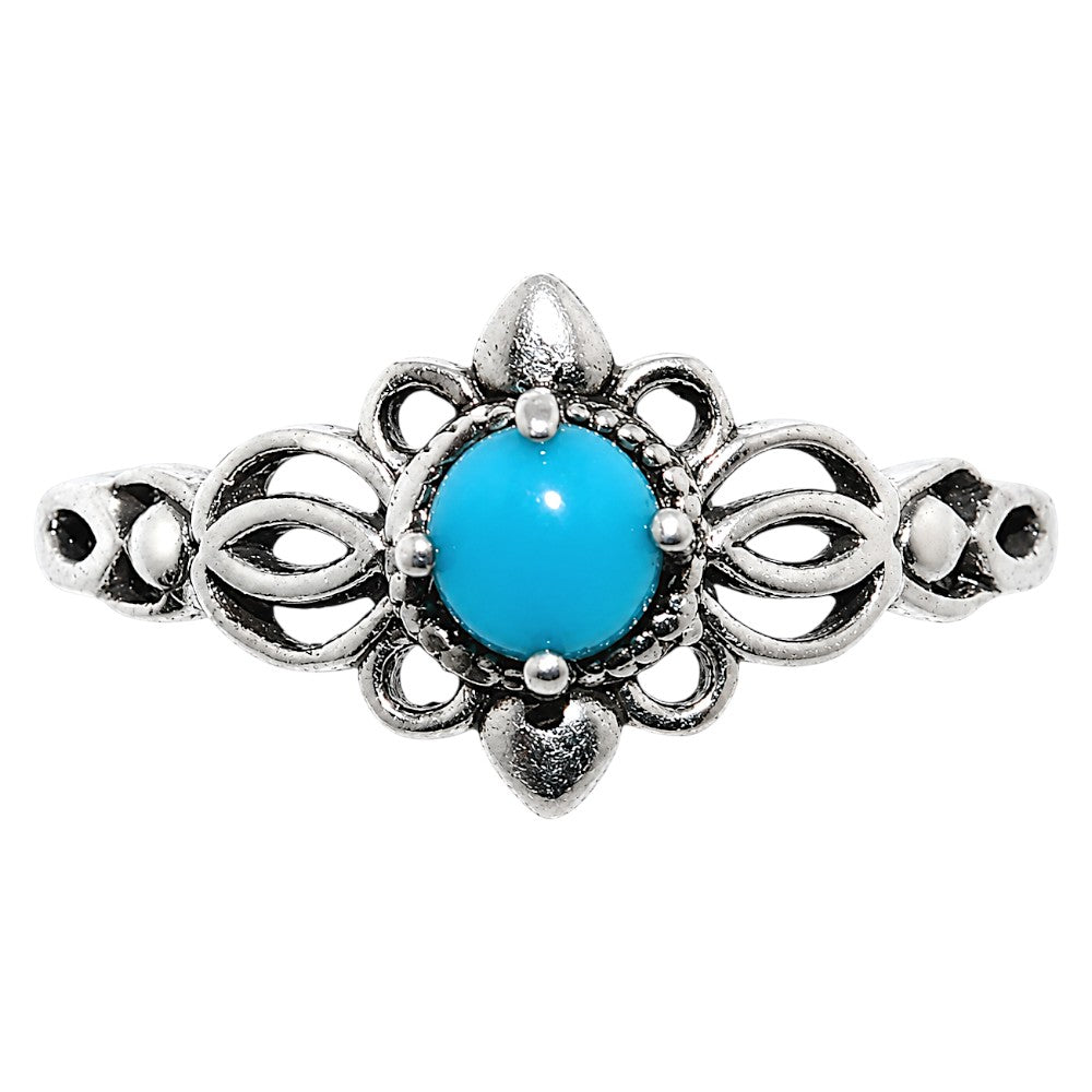Sleeping Beauty turquoise Ring size-8 R-1172 SDR255117