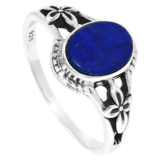 Lapis Lazuli Ring size-5 R-1300 SDR255186