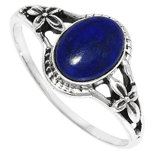Lapis Lazuli Ring size-8 R-1300 SDR255187
