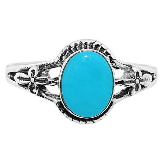 Sleeping Beauty turquoise Ring size-7 R-1300 SDR255188