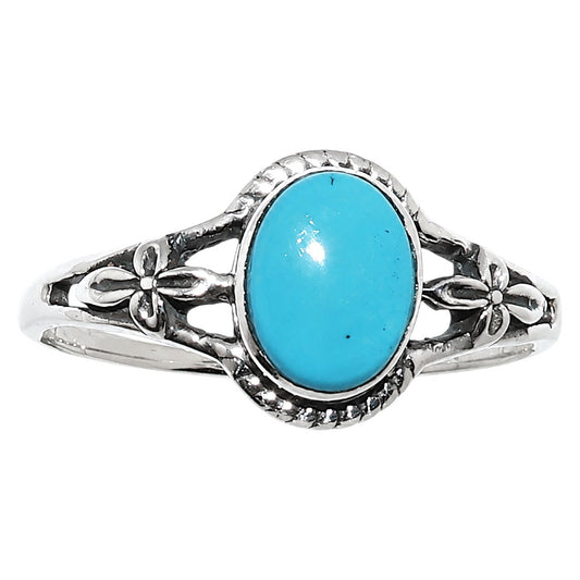 Sleeping Beauty turquoise Ring size-8 R-1300 SDR255189