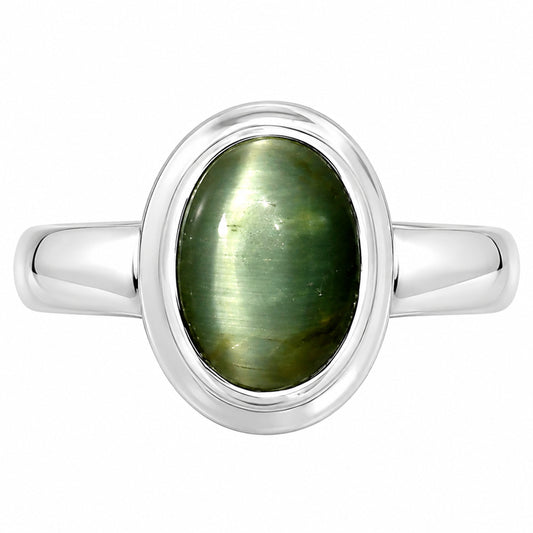 Genuine Cats Eye Ring size-7 R-1007 SDR255194