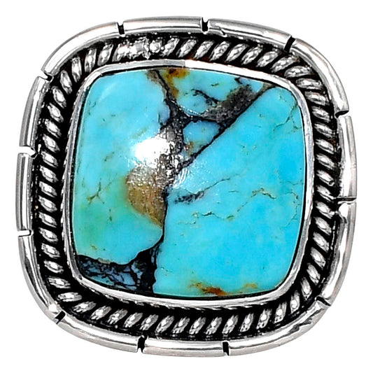 Lucky Charm Tibetan Turquoise Ring size-9 R-1728 SDR255199