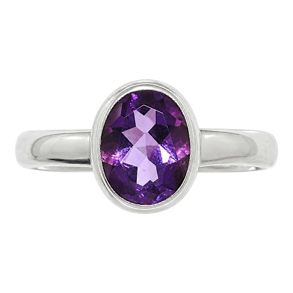 African Amethyst Ring size-5 R-1007 SDR255203
