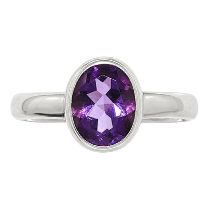 African Amethyst Ring size-6 R-1007 SDR255205