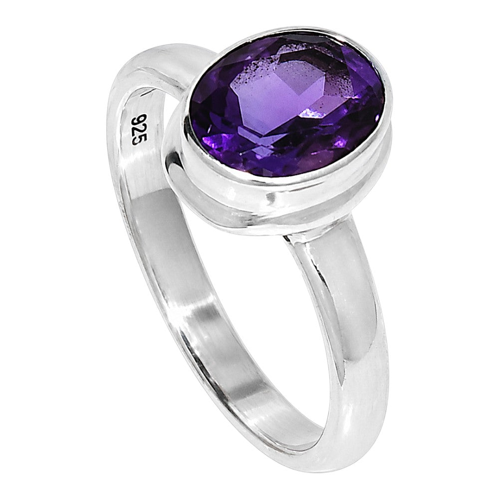 African Amethyst Ring size-6 R-1007 SDR255205