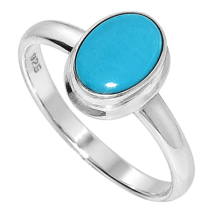Sleeping Beauty Turquoise Ring size-6 R-1007 SDR255243