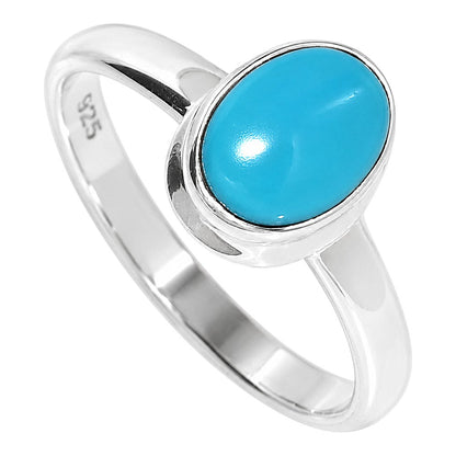 Sleeping Beauty Turquoise Ring size-6 R-1007 SDR255244