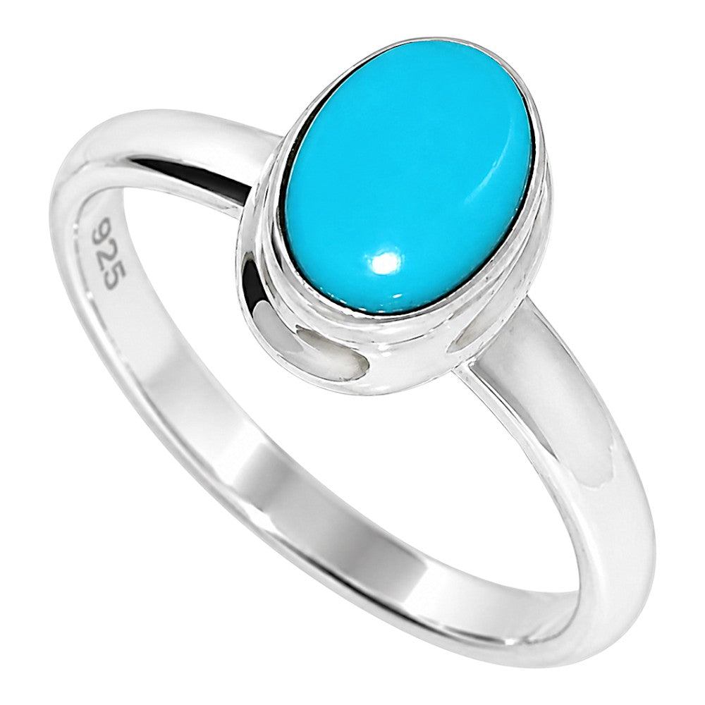 Sleeping Beauty Turquoise Ring size-7 R-1007 SDR255247
