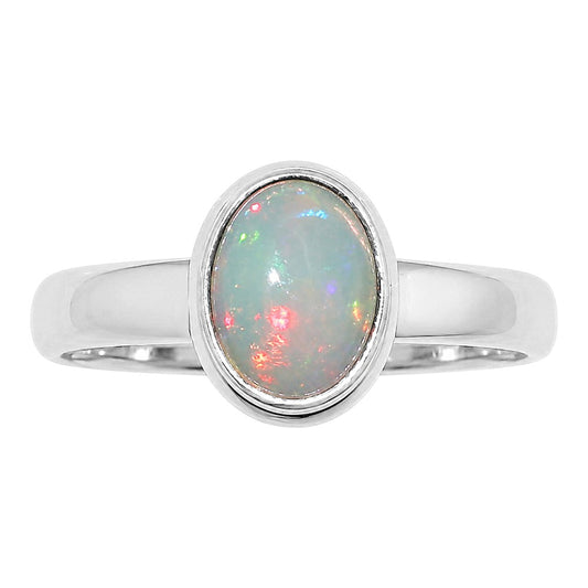 Ethiopian Opal Ring size-5 R-1007 SDR255251