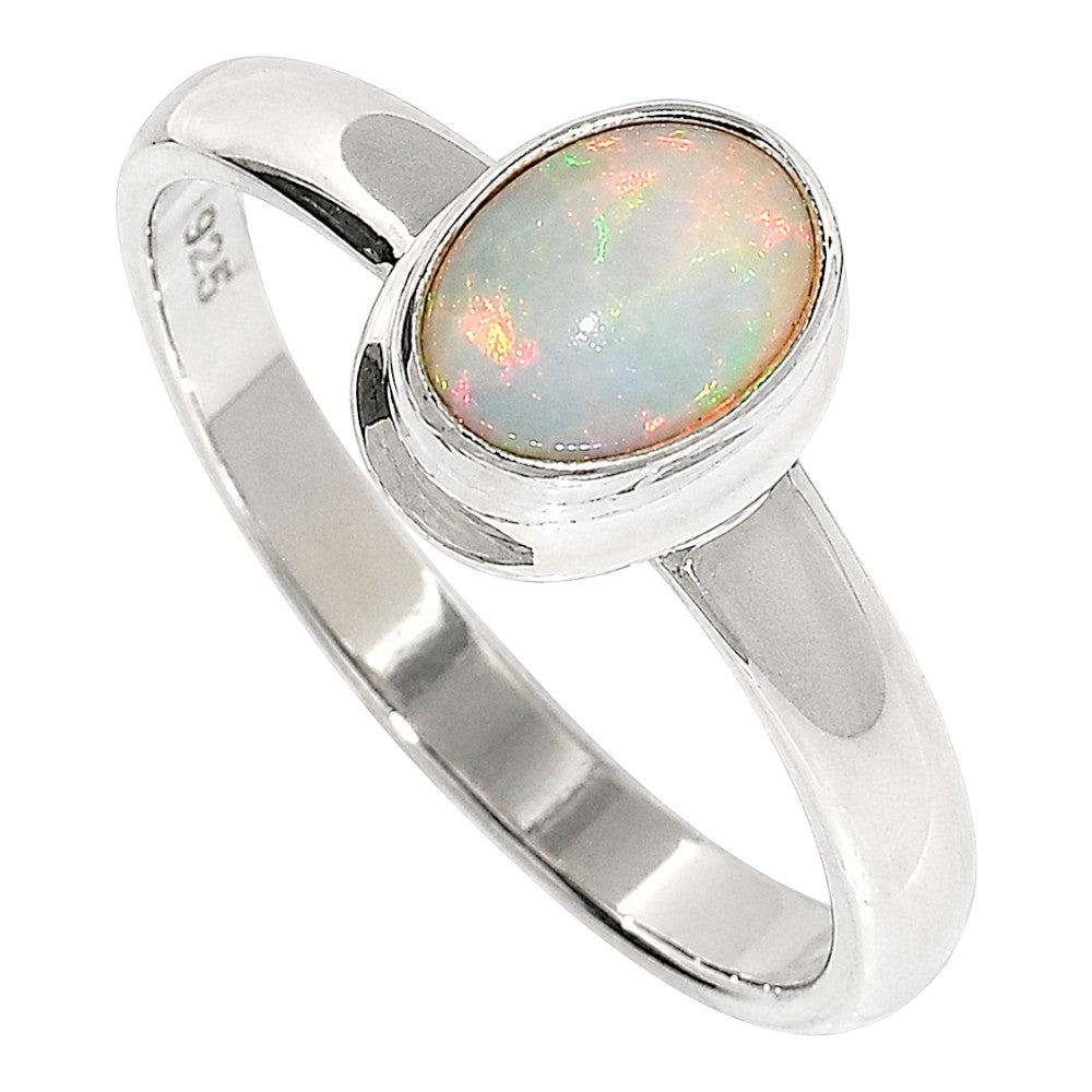 Ethiopian Opal Ring size-5 R-1007 SDR255252