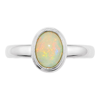 Ethiopian Opal Ring size-5 R-1007 SDR255252