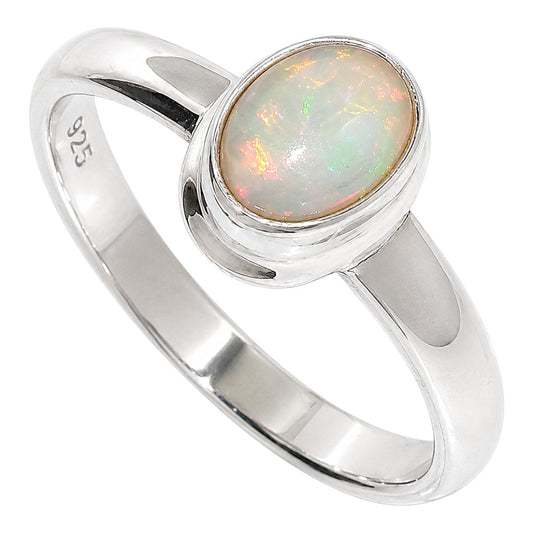 Ethiopian Opal Ring size-6 R-1007 SDR255253