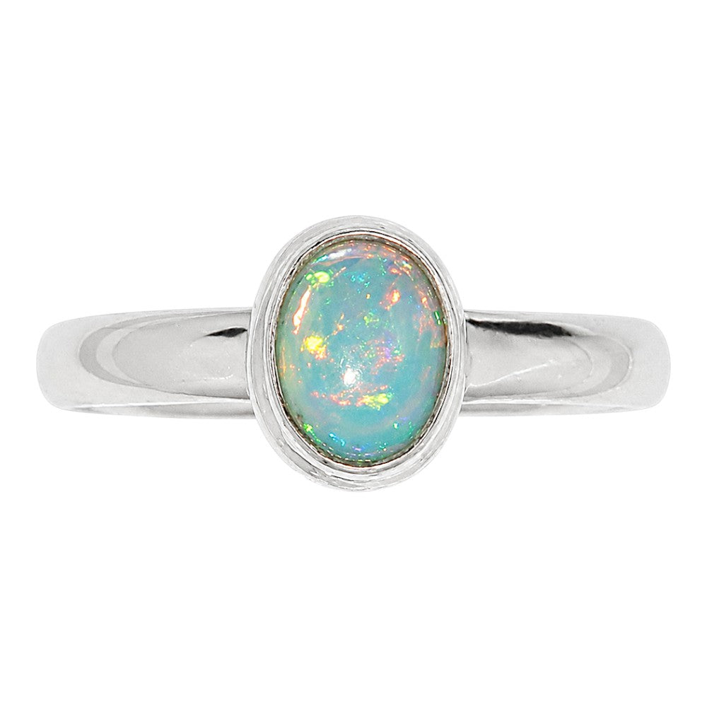 Ethiopian Opal Ring size-7 R-1007 SDR255255