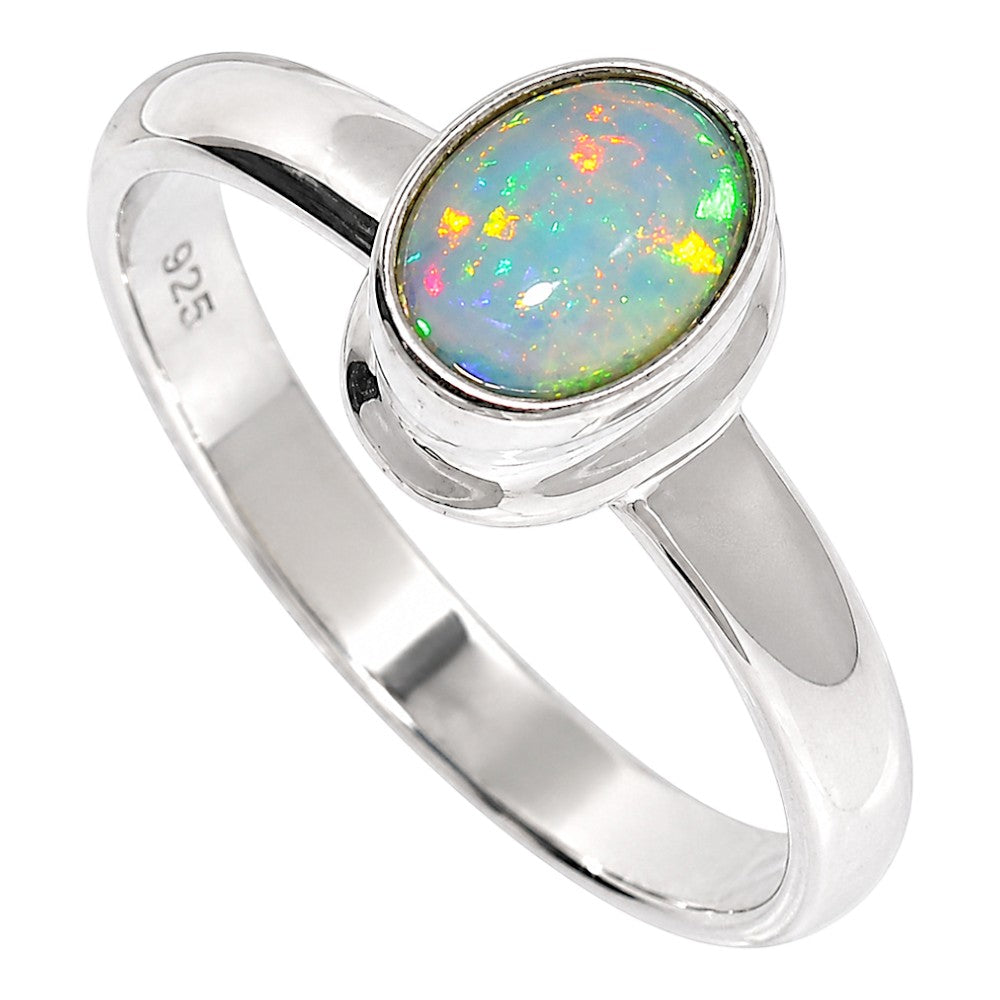 Ethiopian Opal Ring size-7 R-1007 SDR255256