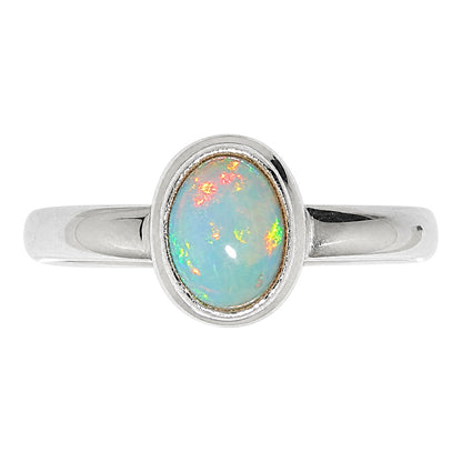 Ethiopian Opal Ring size-8 R-1007 SDR255258