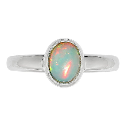 Ethiopian Opal Ring size-8 R-1007 SDR255259