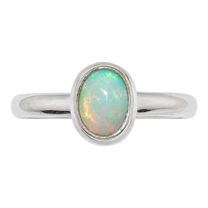 Ethiopian Opal Ring size-8 R-1007 SDR255260