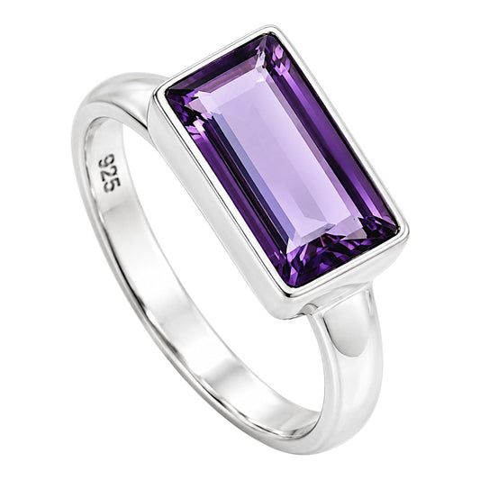 Amethyst Ring size-6 R-1057 SDR255273