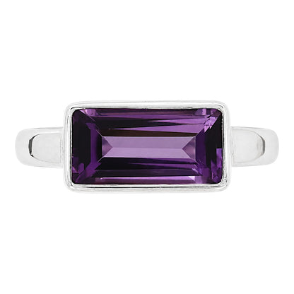 Amethyst Ring size-8 R-1057 SDR255279
