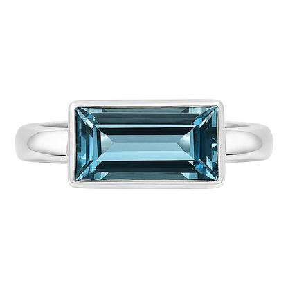 Sky Blue Topaz Ring size-5 R-1057 SDR255281