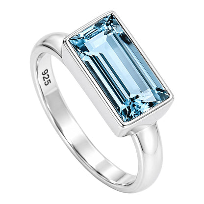 Sky Blue Topaz Ring size-5 R-1057 SDR255282