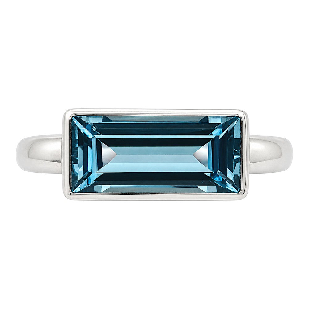 Sky Blue Topaz Ring size-8 R-1057 SDR255287