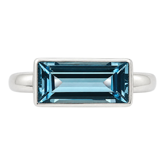 Sky Blue Topaz Ring size-8 R-1057 SDR255287