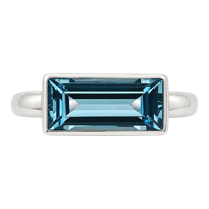 Sky Blue Topaz Ring size-8 R-1057 SDR255287