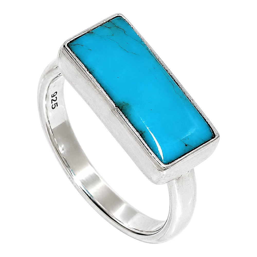 Sleeping Beauty Turquoise Ring size-6 R-1057 SDR255303