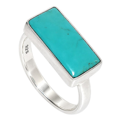 Sleeping Beauty Turquoise Ring size-7 R-1057 SDR255304