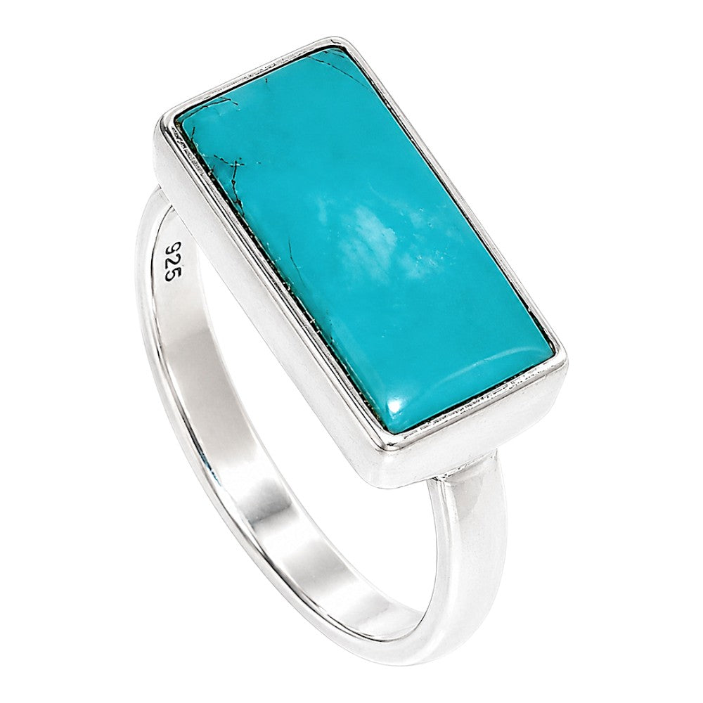 Sleeping Beauty Turquoise Ring size-8 R-1057 SDR255306