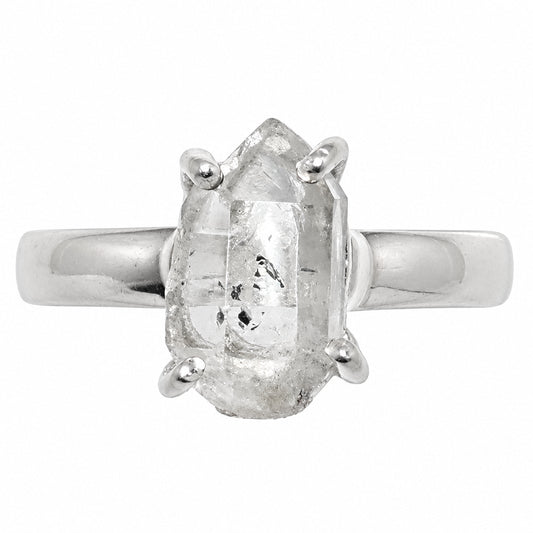 Herkimer Diamond Ring size-6 R-1052 SDR255309