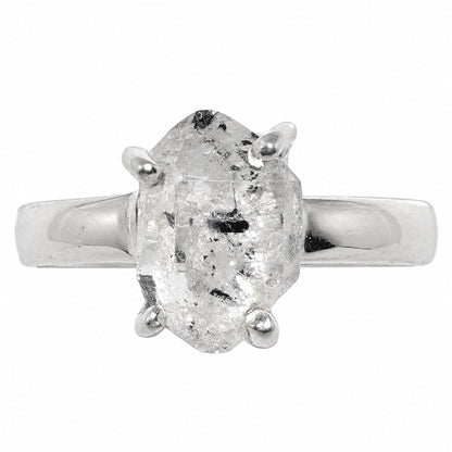 Herkimer Diamond Ring size-6 R-1052 SDR255310