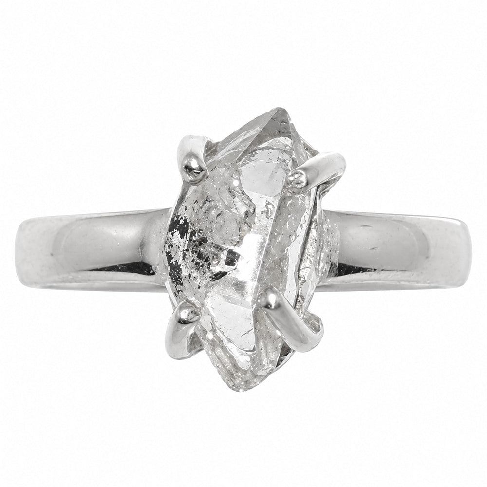 Herkimer Diamond Ring size-6 R-1052 SDR255312