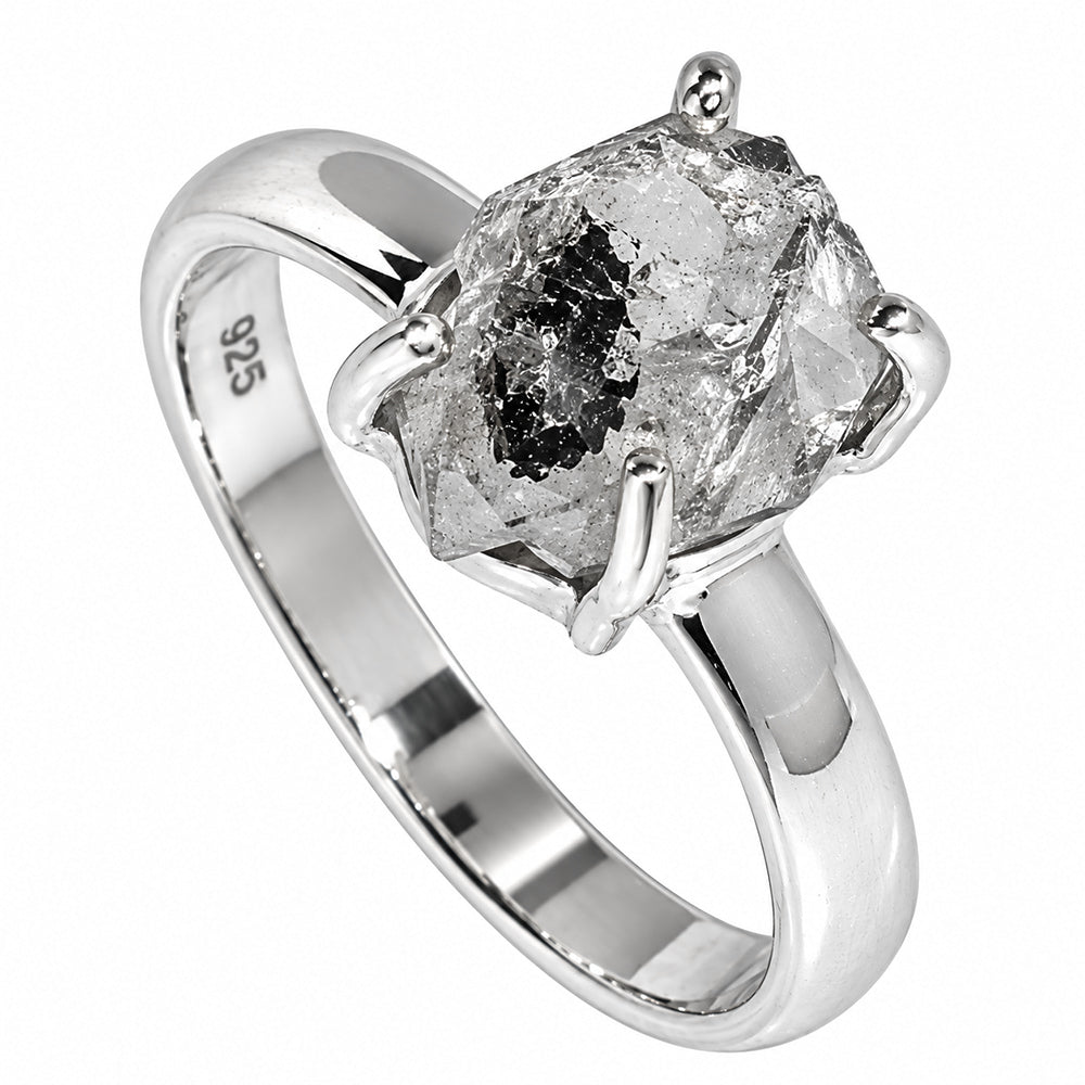 Herkimer Diamond Ring size-6 R-1052 SDR255313
