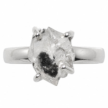 Herkimer Diamond Ring size-6 R-1052 SDR255313
