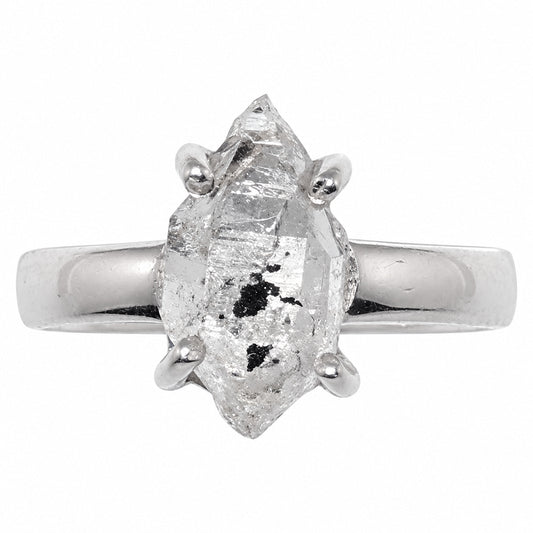Herkimer Diamond Ring size-6 R-1052 SDR255314