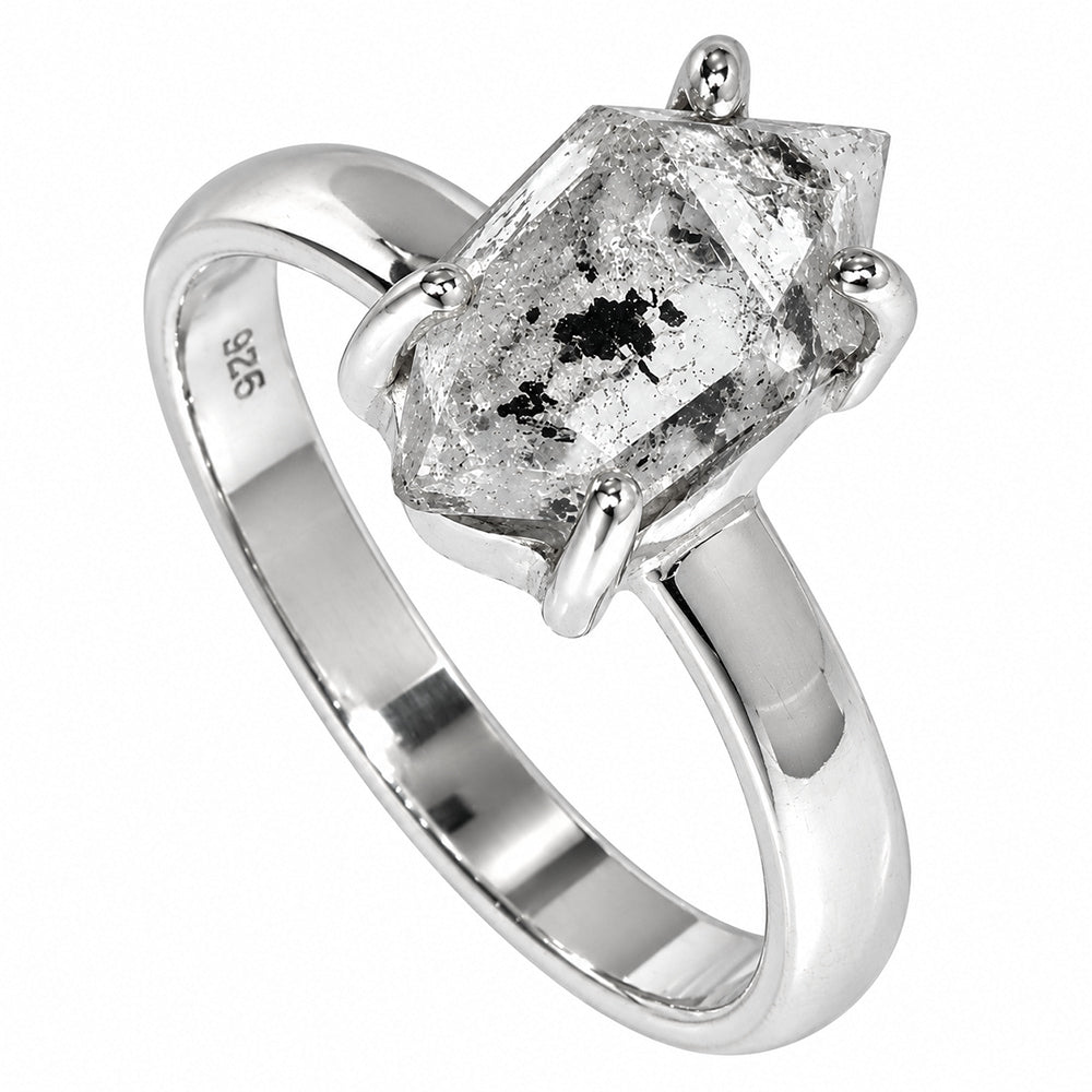 Herkimer Diamond Ring size-6 R-1052 SDR255314
