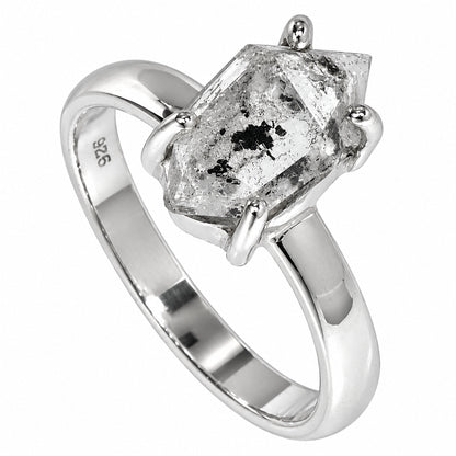 Herkimer Diamond Ring size-6 R-1052 SDR255314