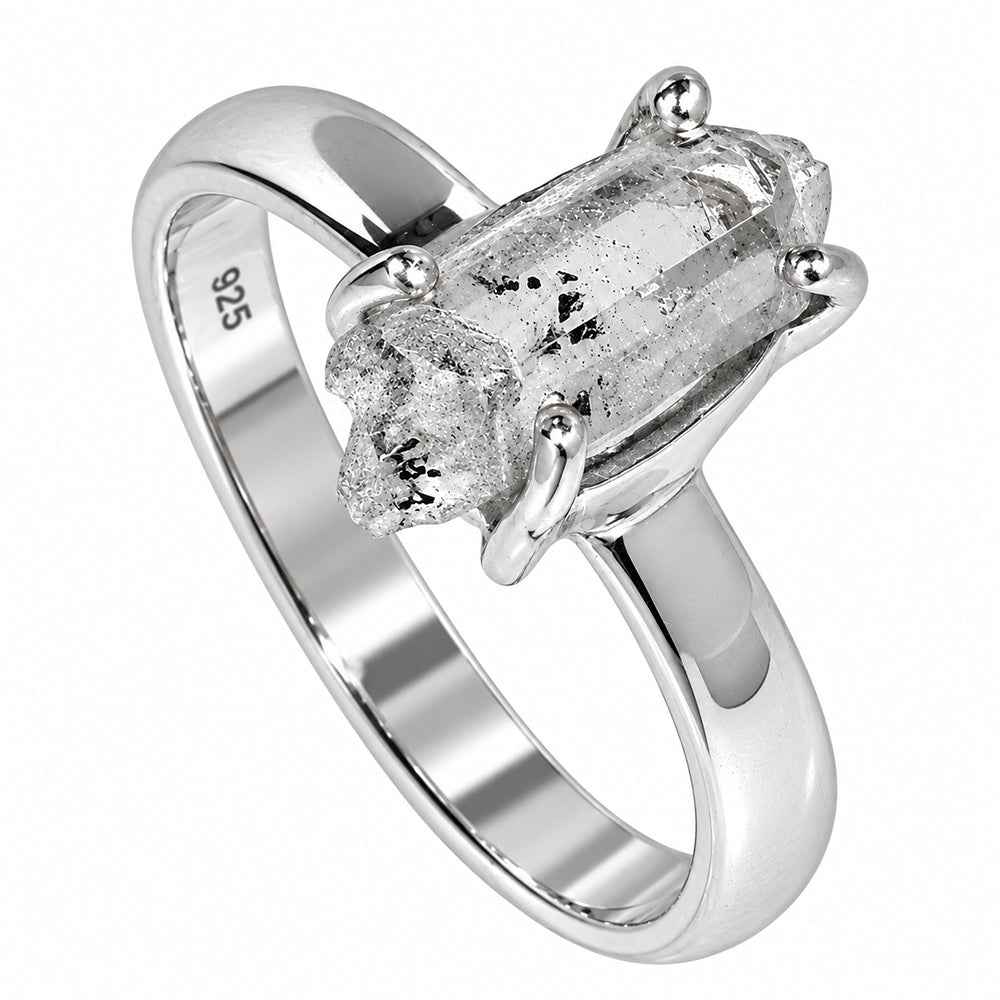 Herkimer Diamond Ring size-6 R-1052 SDR255317