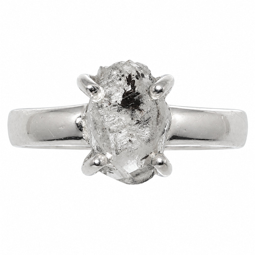 Herkimer Diamond Ring size-6 R-1052 SDR255318