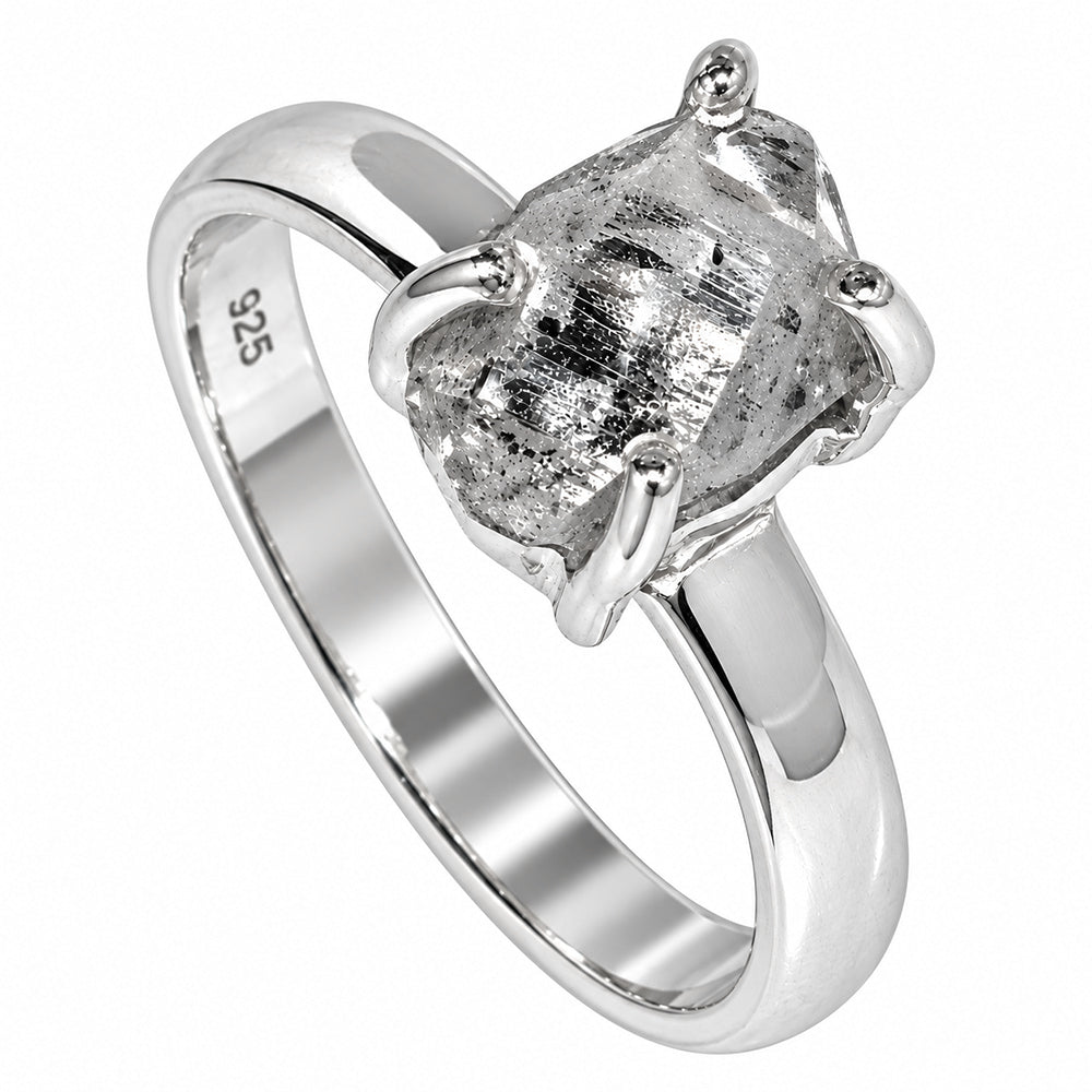 Herkimer Diamond Ring size-6 R-1052 SDR255318