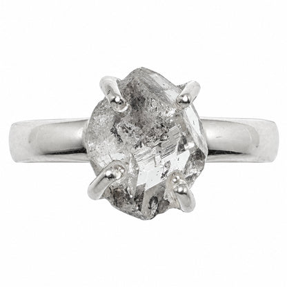 Herkimer Diamond Ring size-6 R-1052 SDR255319