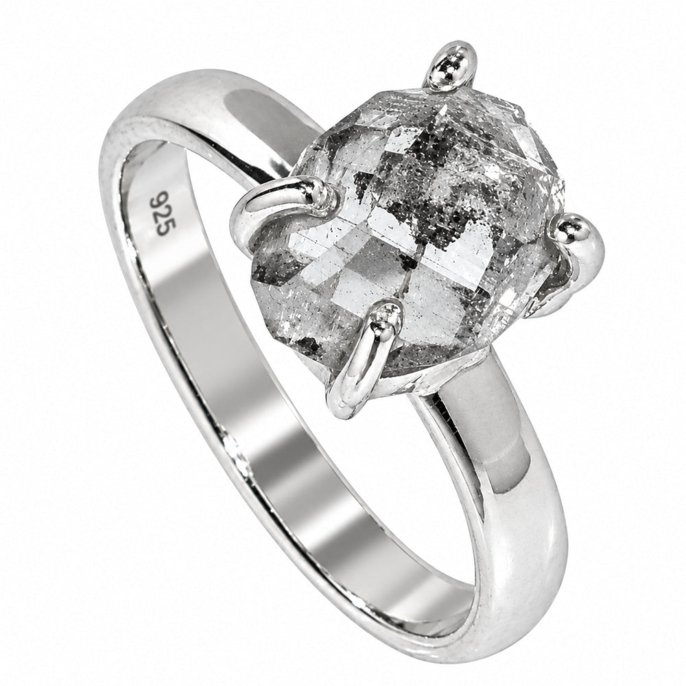 Herkimer Diamond Ring size-6 R-1052 SDR255319