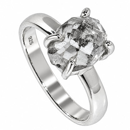 Herkimer Diamond Ring size-6 R-1052 SDR255319