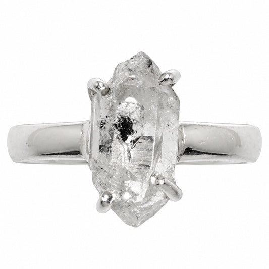 Herkimer Diamond Ring size-6 R-1052 SDR255321