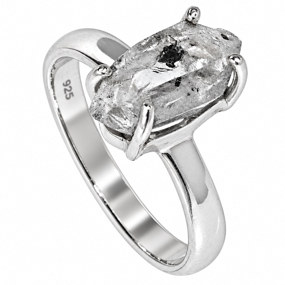 Herkimer Diamond Ring size-6 R-1052 SDR255321